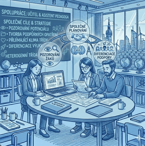 spoluprace pedagog asistent | Akce